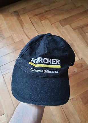 Бейсболка чоловіча karcher чорна