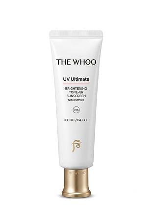 The whoo uv ultimate brightening tone-up sunscreen spf50+ / pa++++  new
