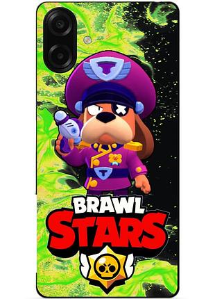 Силіконовий бампер чохол для samsung a07s з героєм бравл генерал гавс brawl