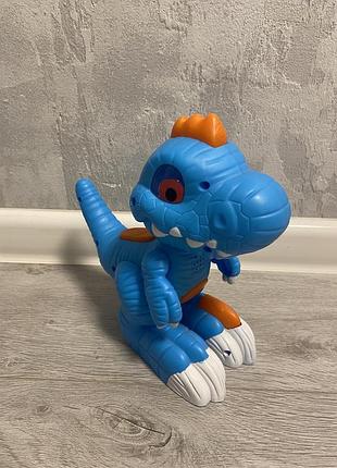 Інтерактивна іграшка dragon-i baby динозаврик ті-рекс синій