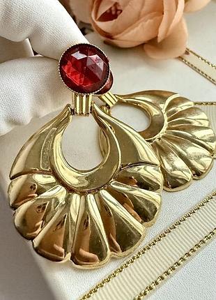 Великі сережки вінтаж 2