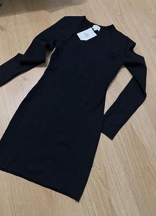 Міні плаття в обтяжку h&m з віскози 🐈‍⬛