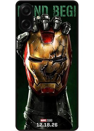 Силиконовый чехол бампер для samsung a07s с рисунком doomsday доктор дум avengers