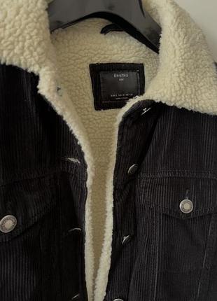 Шерпа куртка bershka 3