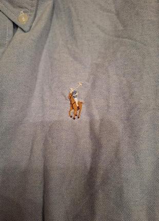 Рубашка женская с длинным рукавом и воротником спазм-down от бренда polo ralph lauren 3