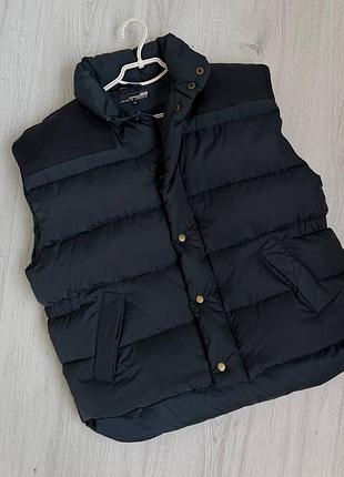 Жилетка чоловіча jack & jones дута чорна