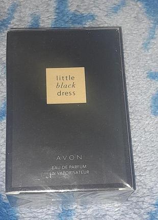 Парфумована вода avon little black dress 50 мл для жінок. в слюді!