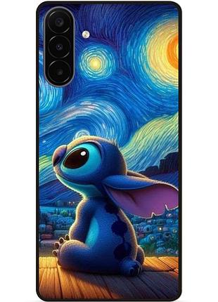 Силіконовий бампер чохол для samsung a18 стіч stitch