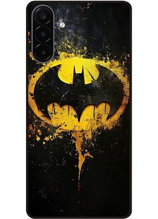 Чехол силиконовый бампер для samsung a18 с рисунком бэтмен dc batman