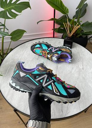 Кросівки чоловічі new balance 610 bodega чорний бірюзовий