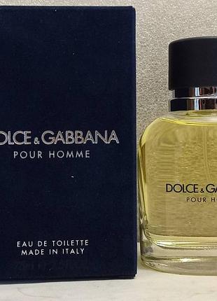 Dolce & gabbana pour homme 75 мл