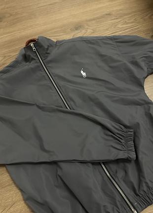 Вiтровка чоловiча polo ralph lauren, темна-сіра