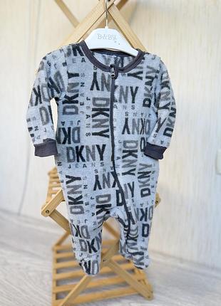 Теплий чоловічок 0-3 міс dkny