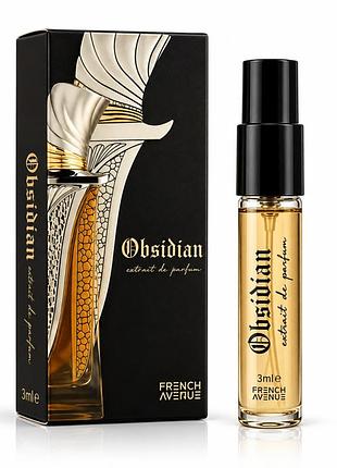 Парфумована вода унісекс french avenue obsidian 3мл пробник