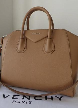 Сумка жіноча givenchy antigona бежева