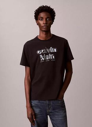 Футболка чоловіча calvin klein чорна