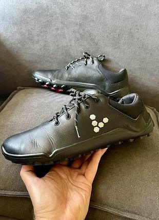 Кроссовки vivobarefoot tracker leather at low black eu 45 (28.8-29 см)
