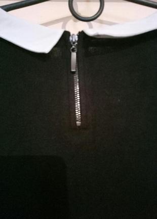 Свитерок с белым воротничком 7