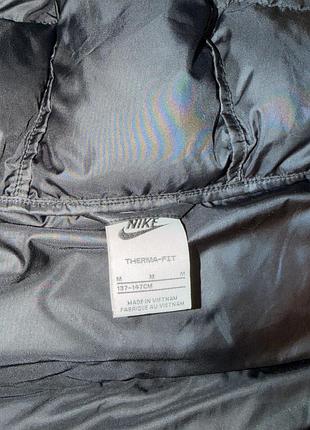 Куртка для підлітків nike зимова чорна 137-147 см
