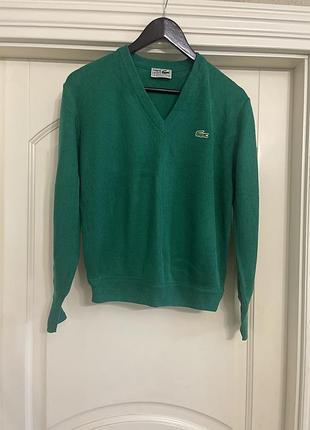 Светр підлітковий, унісекс lacoste зелений