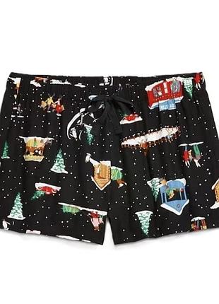 Old navy фланелеві піжамні шорти р.l