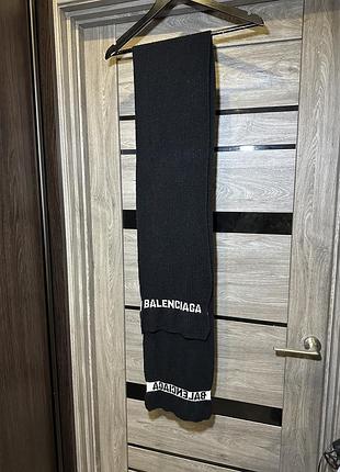 Шарф вовна та кролячий пух balenciaga