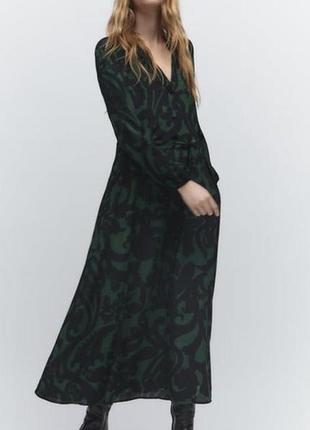 Сукня міді zara  (р.l) 2