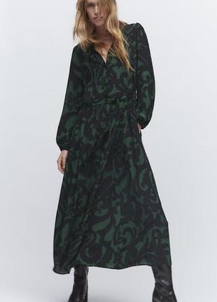Сукня міді zara  (р.l) 4