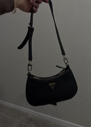 Сумка жіноча guess чорна маленька