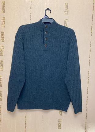 Джемпер portofino italian classics, 100% шерсть ягненка (lambswool), мужской, премиум xxl