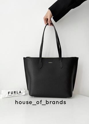 Furla classic medium leather tote жіноча брендова шкіряна сумка тоут шоппер оригінал сумочка тоте фурла женская кожаная сумка оригинал шопер