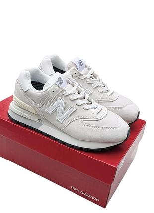 Жіночі кросівки new balance 574 legacy сірі (термо)❄️