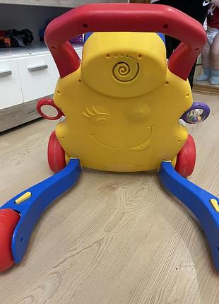 Ходунки толкатор chicco 3