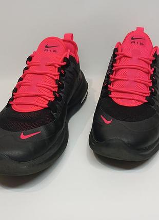Кросівки чоловічі nike air max чорні з червоним