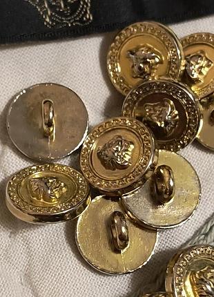 Гудзикт versace 12шт для блузки 3
