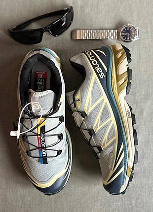 Salomon xt6 gore-tex dover blue