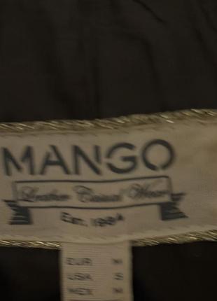 Куртка косуха кожаная mango p m оригинал 4