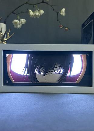 Светильник ночник 3d код гиас лелуш code geass lelouch 20 см nl3d cg l