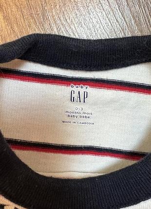 👶 пісочник baby gap, 0–3 міс. 3