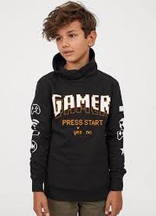 Стильна товстовка з начосом h&m 12-14(158-164)