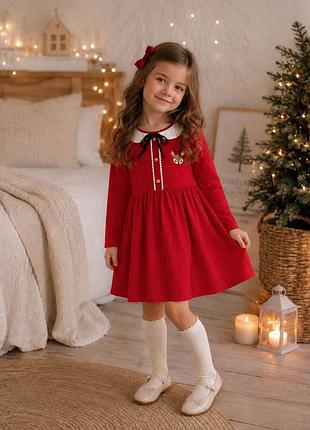 Новогоднее платье на 6-7 лет
