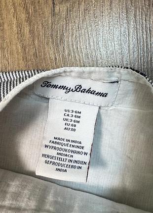 🤍 пісочник tommy bahama, 3–6 міс. 4