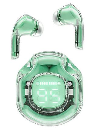 Бездротові навушники tws acefast t8 crystal mint green