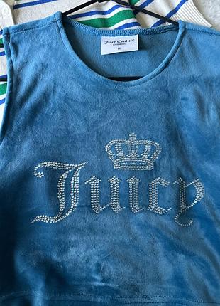 Синий топ juicy couture 2