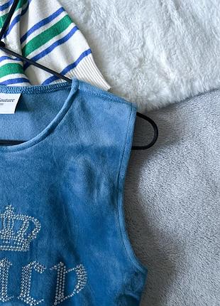 Синий топ juicy couture 4
