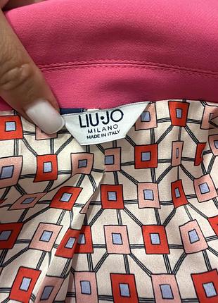 Піджак оверсайз малиновий liu jo 9