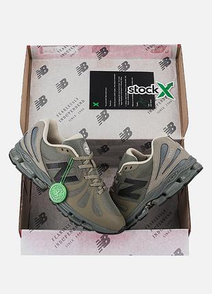 Кроссовки new balance x stone island 1890 green