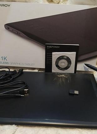 Графічний планшет huion inspiroy q11k
