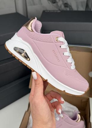 Популярні стильні кросівки skechers uno gen1