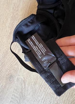 Утягуючий чорний боді bpc bonprix collection, еластичний, моделює силует, із чашками та застібкою. 6